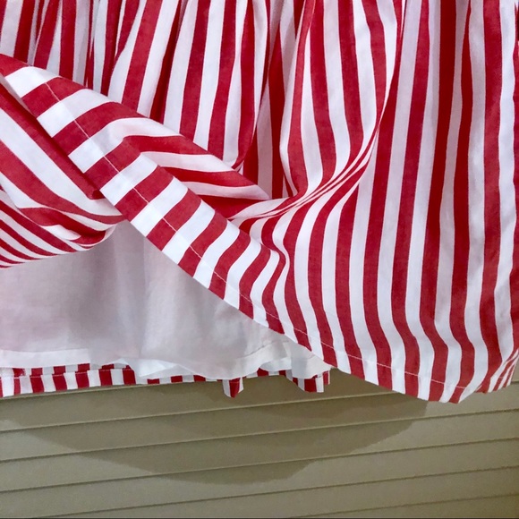 High Waist Belted Pink Stripe Miniskirt 💕 - Picture 5 of 7